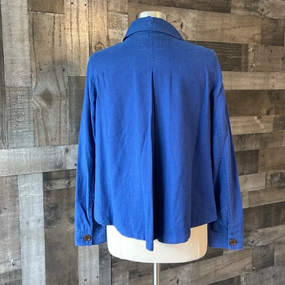NWOT! Kate Spade jean jacket small vintage Y2K blue denim designer linen boho